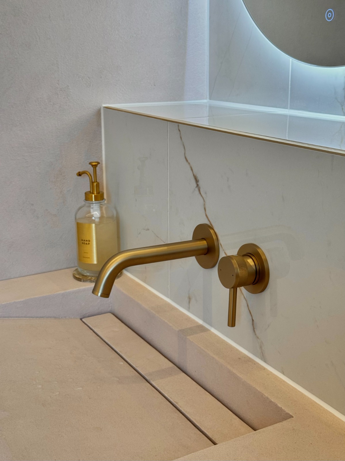 Dekton Arga Stone Basin Detail