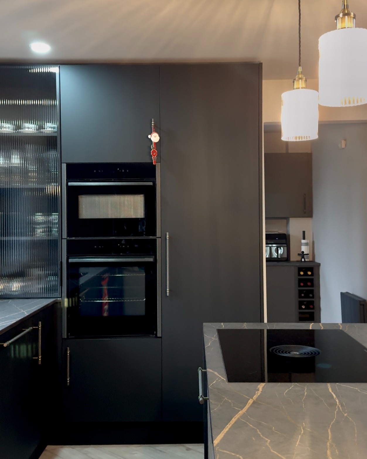 Appliance Station and Pantry View
